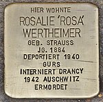 Stumbling block for Rosalie Wertheimer (Heidelberg) .jpg