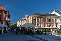 City center with the main post office