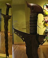 Sword from the Sulu Archipelago, Philippines, Honolulu Museum of Art.JPG