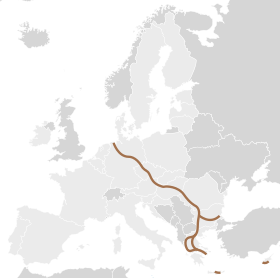 Image illustrative de l’article Corridor Orient/Méditerranée orientale