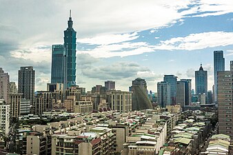 Taipei Xinyi Skyline