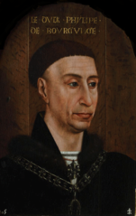 Felipe III de Borgoña, del taller de Roger van der Weyden. Entre 1451 y 1600.