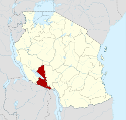 موقعیت ناحیه سونگو در نقشه