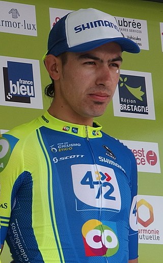 <span class="mw-page-title-main">Bernardo Suaza</span> Colombian cyclist