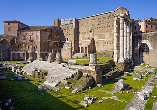 <span class="mw-page-title-main">Forum of Augustus</span> Ancient Roman imperial forum, a landmark of Rome, Italy
