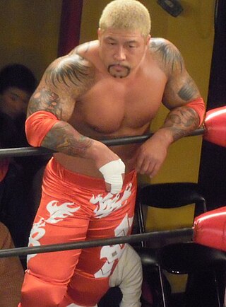 <span class="mw-page-title-main">The Bodyguard (wrestler)</span> Japanese bodybuilder and professional wrestler