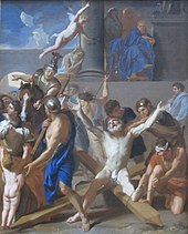 The Martyrdom of Saint Andrew av Charles Le Brun, Getty Center.JPG