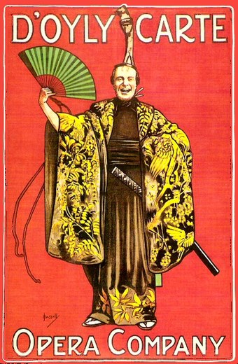 Poster for The Mikado
