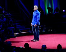 Gary Haugen delivering his TED Talk in Vancouver, 2015 The hidden root of global poverty, according to Gary Haugen%3F It's broken law enforcement.jpg