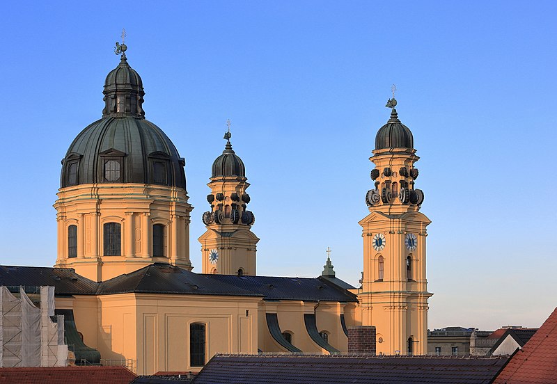 File:Theatinerkirche Munich, March 2018.jpg