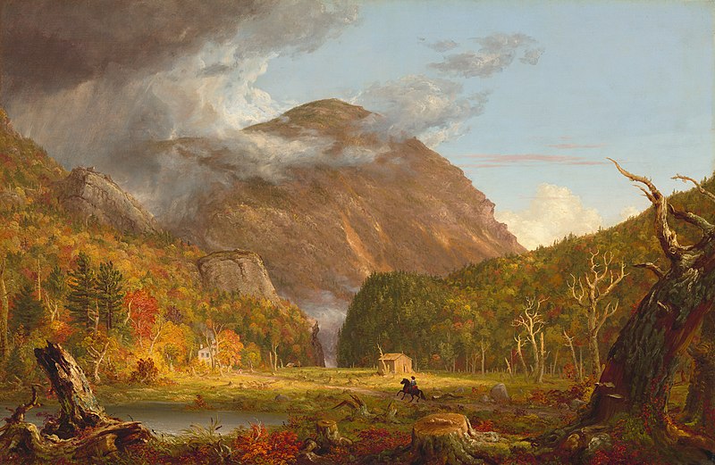 File:Thomas Cole - A View of the Mountain Pass Called the Notch of the White Mountains.jpg