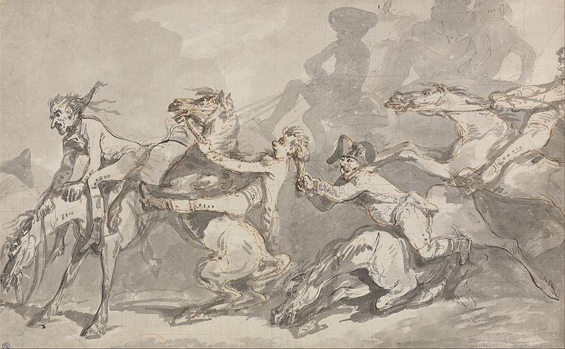 File:Thomas Rowlandson - Horsemen Colliding - Google Art Project.jpg