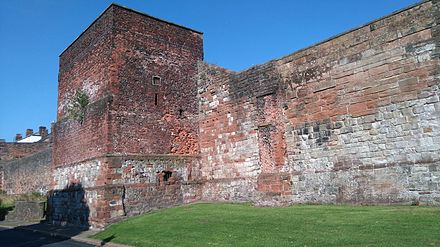 Tile Tower (from outside walls) Tile Tower from outside Carlisle City Walls 2.JPG