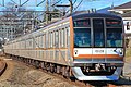 東京メトロ10000系（3色LED車） （2021年12月18日 元加治駅）