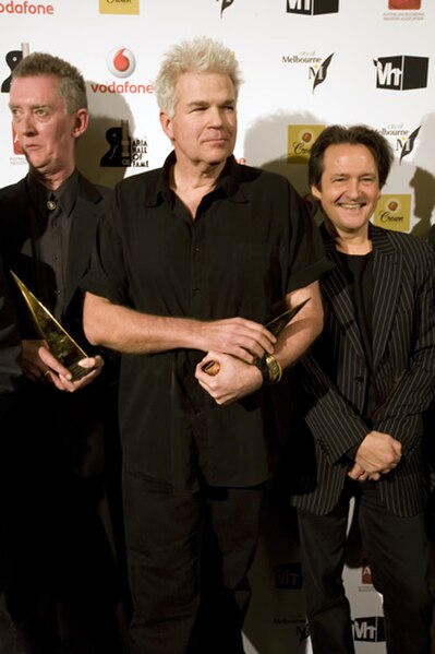 Hunter with Dragon at the ARIA Hall of Fame on 1 July 2008