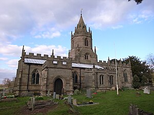 Tong, Shropshire, church of St Bartholomew