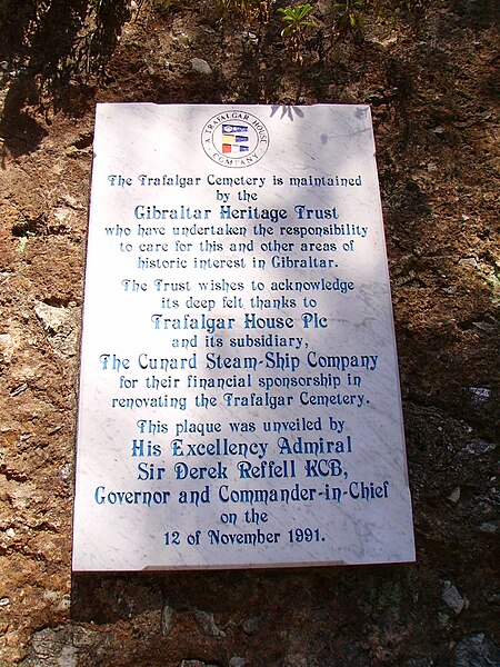 File:Trafalgar Cemetery sign 2.JPG