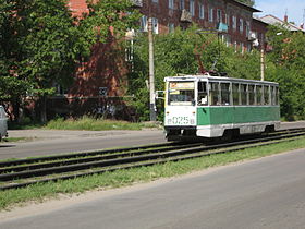 Illustratives Bild des Abschnitts Oussolié-Sibirskoye Tramway