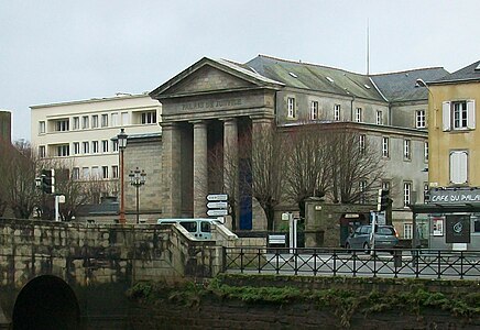Le Palais de justice de Quimper.