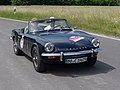 * Nomination Triumph Spitfire at the Sachs Franken Classic 2018 Rally, 2nd stage --Ermell 06:50, 24 March 2019 (UTC) * Promotion  Support Good quality. --Tournasol7 09:39, 24 March 2019 (UTC)