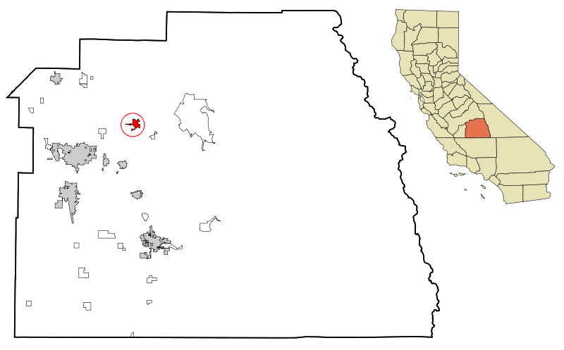File:Tulare County California Incorporated and Unincorporated areas Woodlake Highlighted.svg