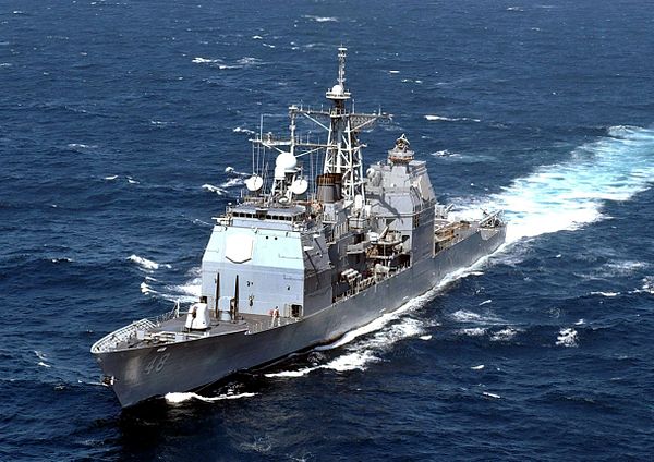 USS Yorktown on 24 February 2002