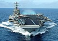US Navy 020928-N-3653A-001 The nuclear-powered aircraft carrier USS George Washington (CVN 73) transits the Atlantic Ocean.jpg
