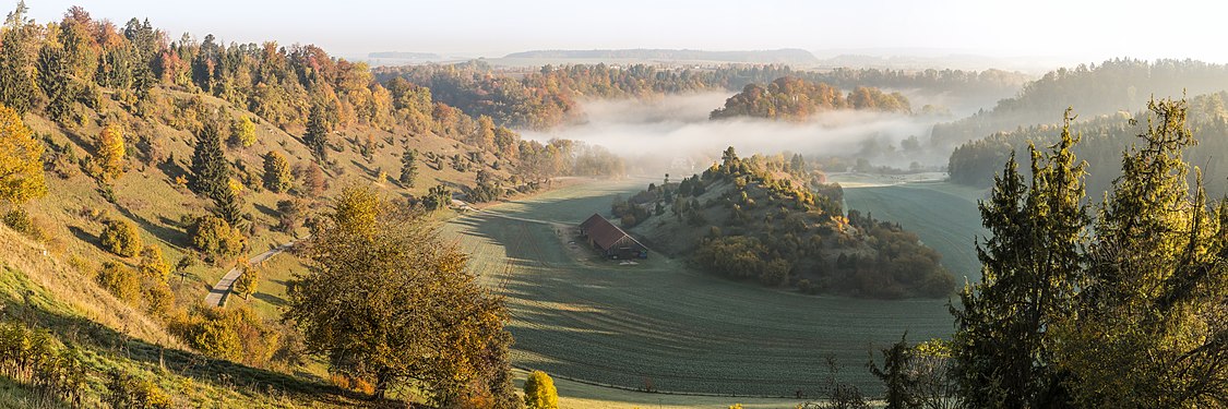 Nature reserve Neckarburg. Photograph: Martin Ruof