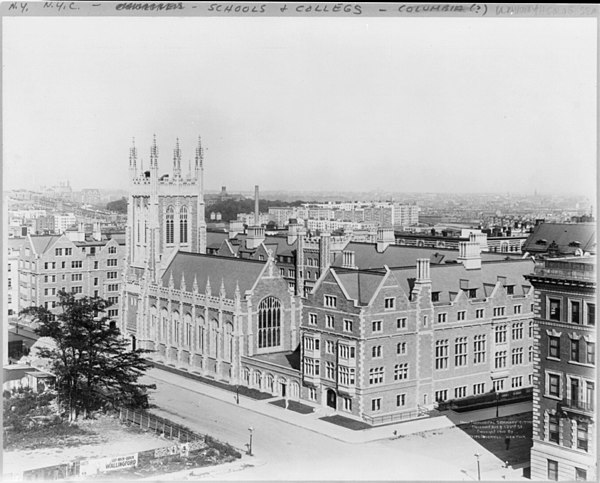 Union Theological Seminary in the City of New York, headquarters of the New School Presbyterians (1910)