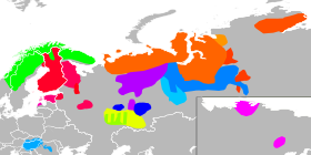 Uralic-Yukaghir languages.svg