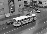 ブリル製トロリーバス（1970年代撮影）