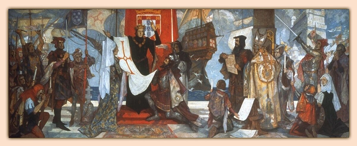 File Vasco Da Gama Leaving Portugal Jpg Wikimedia Commons