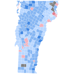 Vermont Presidential Election Results 1996 by Municipality.svg