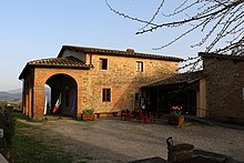 Vespignano, maison de Giotto.