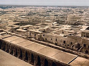 View of Kairouan from the Minaret of the Great Mosque - Tunisia - 1899.jpg