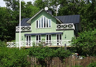 Villa Fredriksberg, juli 2021.