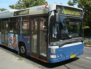 Volvo 7700A típusú autóbusz Budapesten, a 7-es buszvonalon