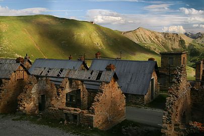 Vue du camp des Fourches.