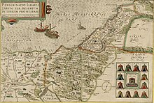 1641 Wanderings in the desert map Wanderings in the desert map.jpg