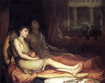 «Քունը և նրա խորթ եղբայր Մահը», 1874