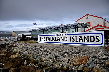 "Welcome to the Falkland Islands"