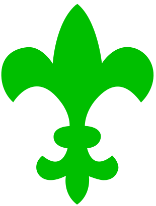 File:WikiProject Scouting fleur-de-lis green.svg