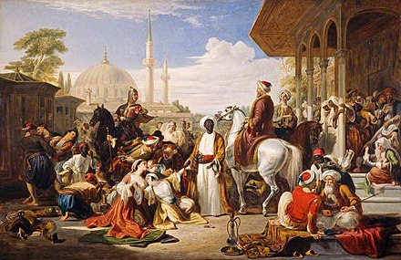 William Allan (1782-1850) - The Slave Market, Constantinople - NG 2400 - National Galleries of Scotland