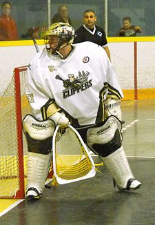 Windsor Clippers goalie Cooper Cecile 2014. Windsor Clippers goalie 2014.jpg