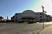 Čeština: Základní škola Josefa Hlávky v ulici Na Jordáně č. 1146 v Přešticích, okres Plzeň-jih.