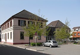 Il municipio di Zillisheim