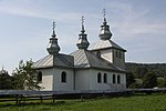 English: Church in Zyndranowa. Polski: Kościół we wsi Zyndranowa.