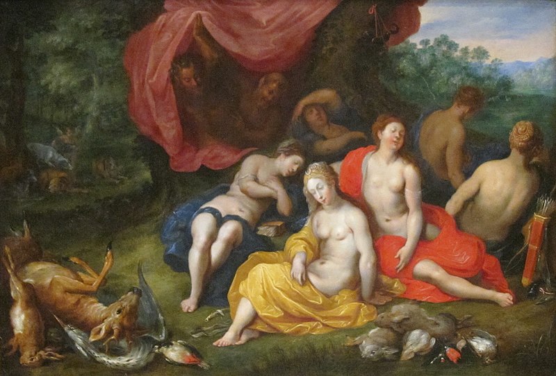 File:'Diana Resting after the Hunt' by Hendrick van Balen, Dayton Art Institute.JPG