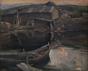 Абрам Архипов Северный пейзаж 1902-03 um 1930.jpg