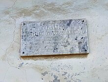 Мемориальная доска на доме Давида Паши, Евпатория, 2021, 01.jpg